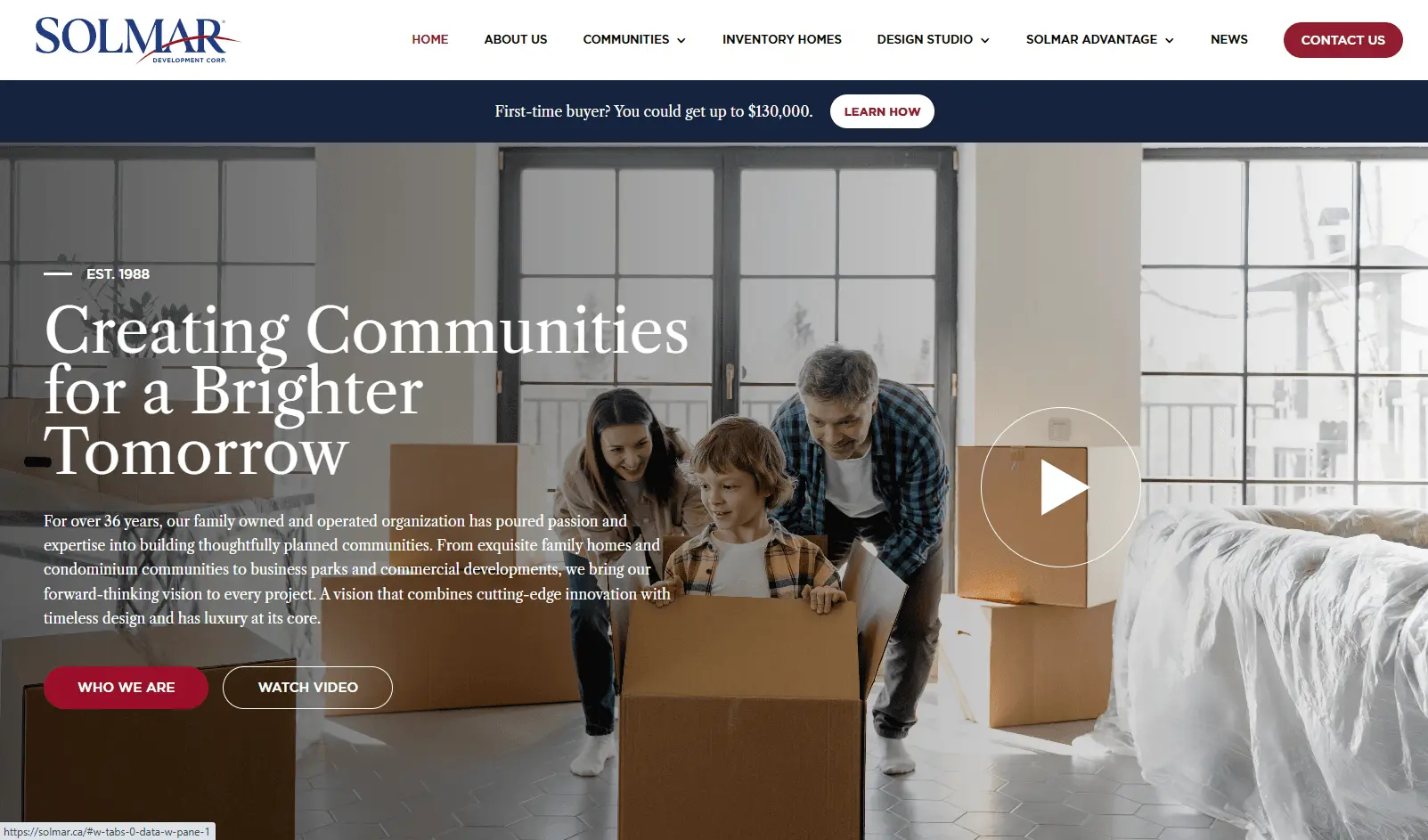 Solmar Real Estate Website
